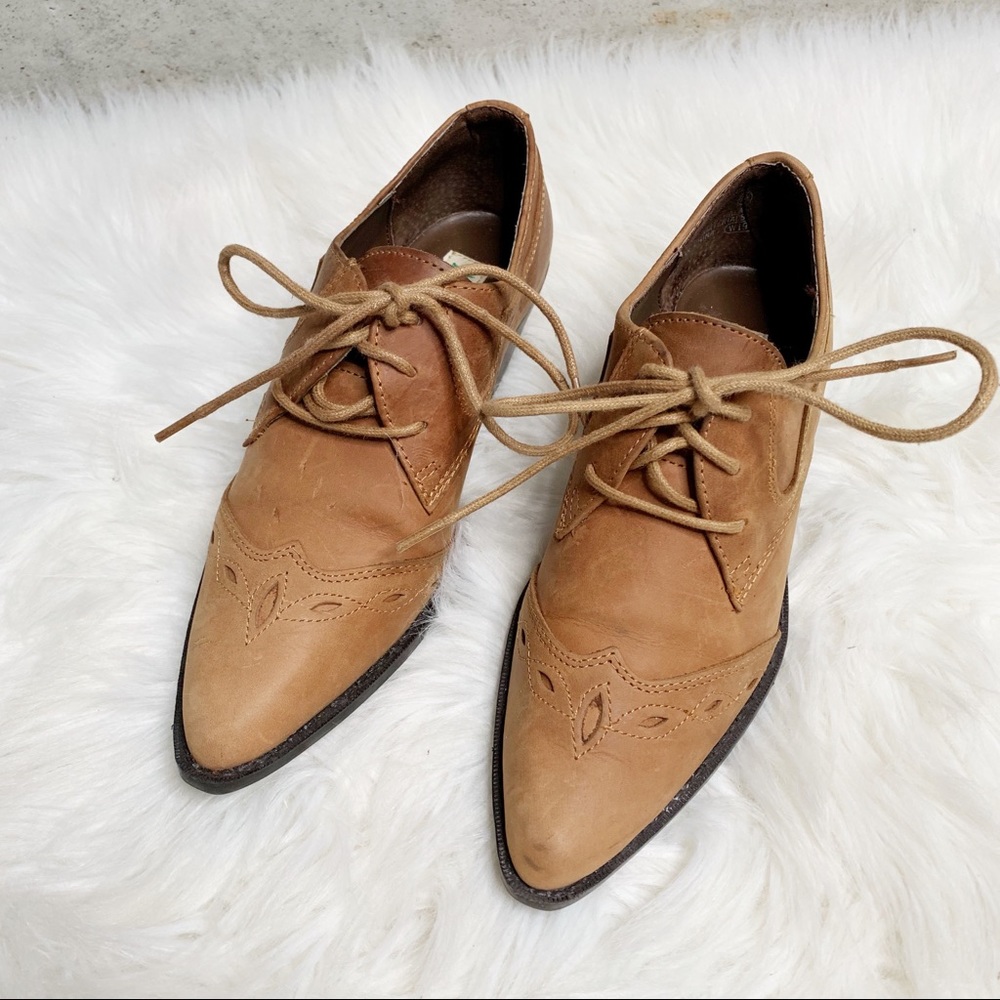Vintage Maine Woods Spike brown cowboy bootie sz 6